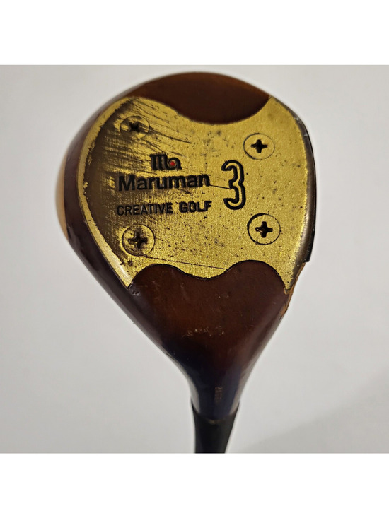 Maruman Other - Maruman Creative Golf Genuine Persimmon Big Win VS 3-Wood RH 42.5" Graphite